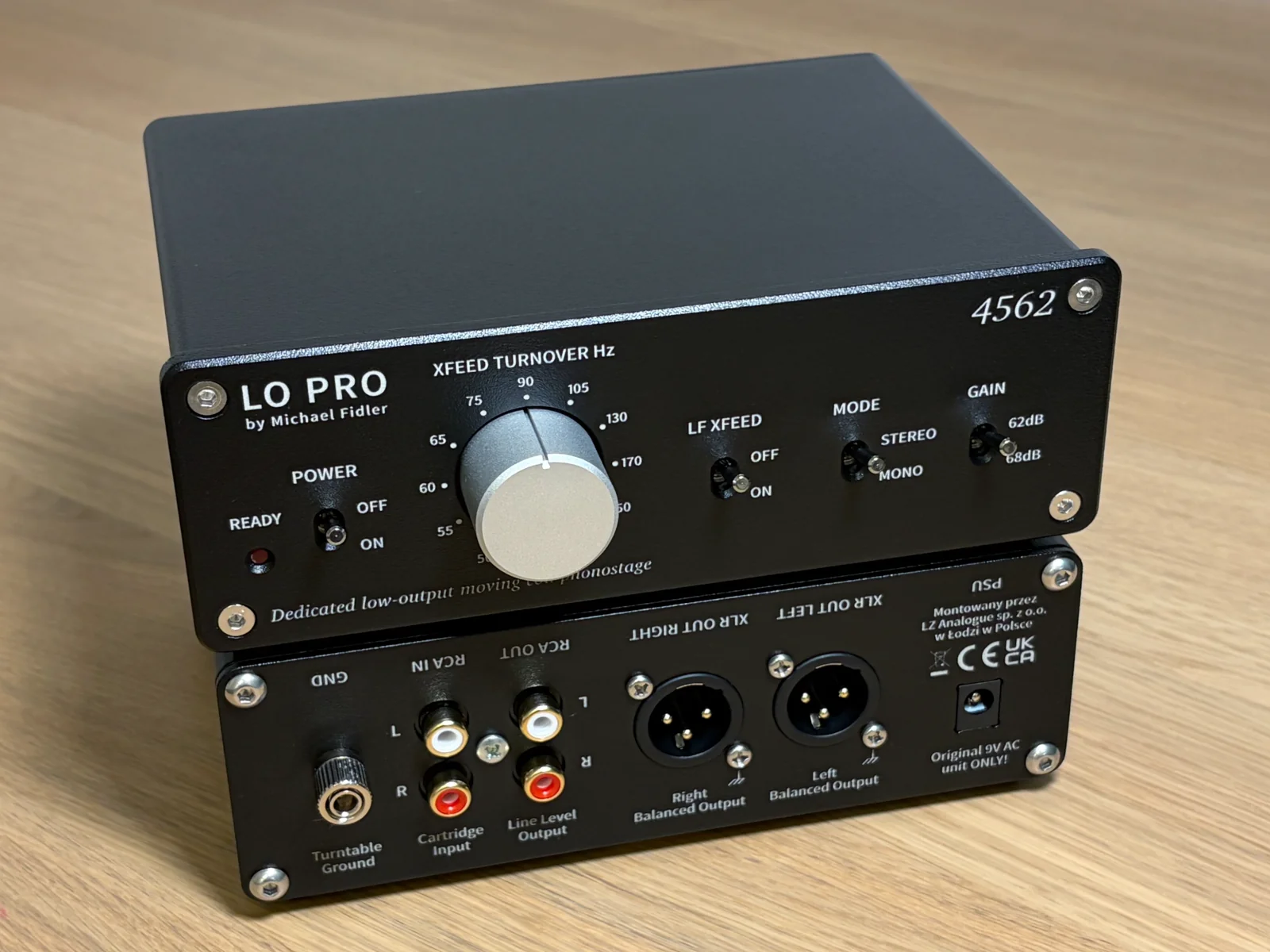 LO PRO rear panel connections