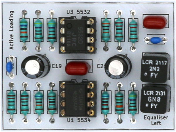 Phono equaliser amplifier